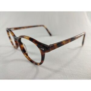 Warby Parker Anselm Eyeglass Frames Oak Barrel Tortoise 46-19-140 Mint